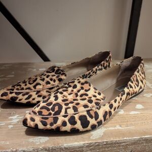 Leopard Print Women's Loafers